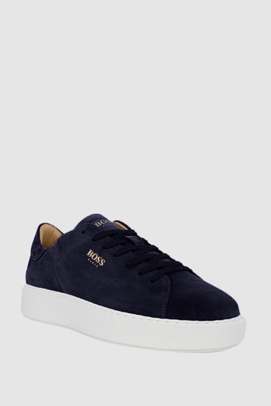 ΠΑΠΟΥΤΣΙΑ SNEAKERS BOSS SHOES - NAVY SUEDE